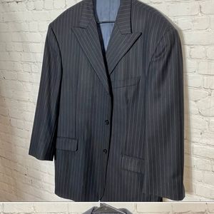 ERMENEGILDO ZEGNA AUSTRALIAN WOOL PINSTRIPE JACKET